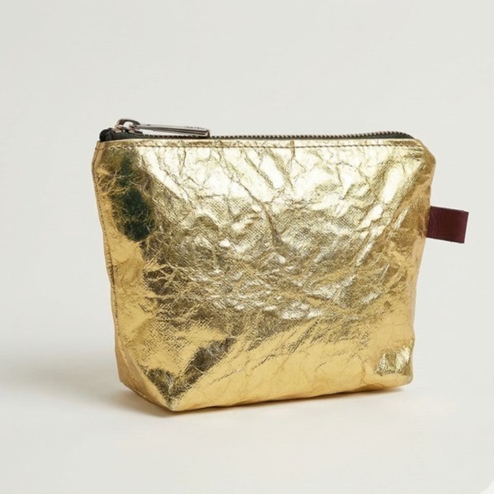 Handmade Gold Mele Manu bag